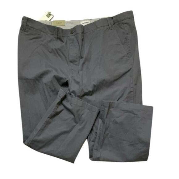 Goodfellow & Co Chino Pants Mens 50X30 Flat Front Straight Leg Stretch Preppy - Picture 2 of 13